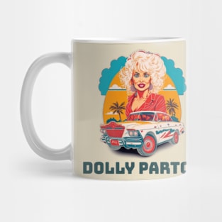 dolly vector summer  //retro v9 Mug